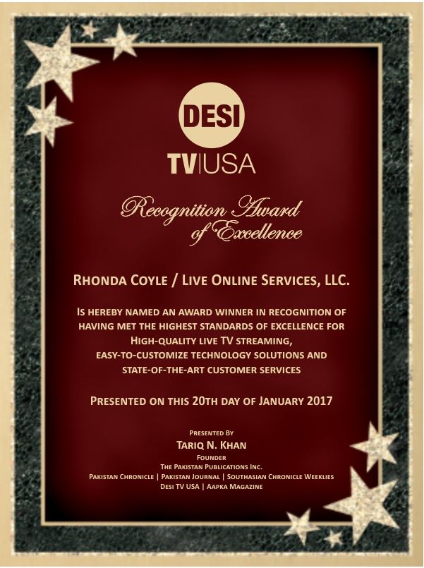 DESI TV Award